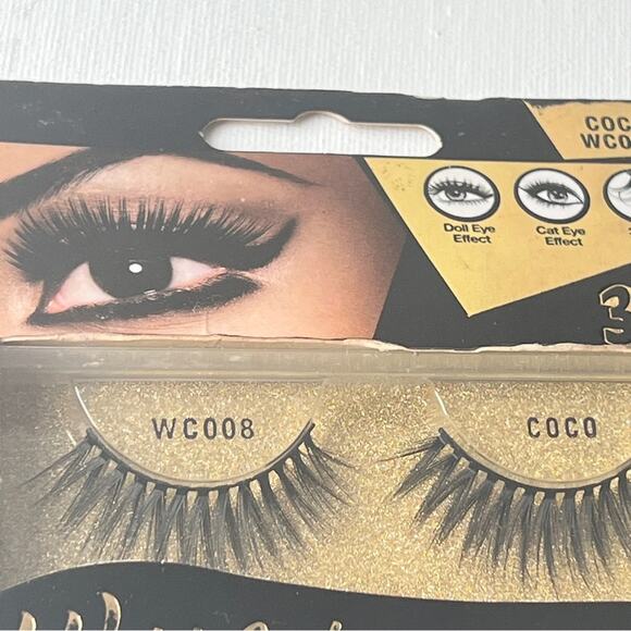 EBIN NEW YORK  Wild Cat Strip Cat Eye  3D Makeup Beauty  Lash Extension COCO - Picture 3 of 11